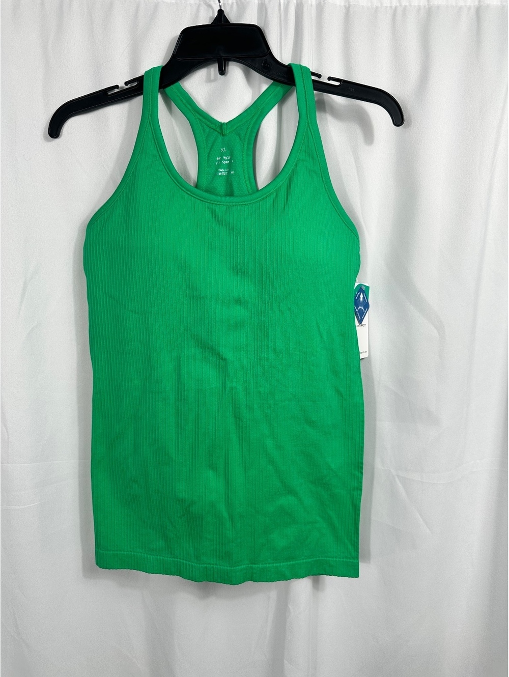 ATTRACO Women's Green Quick Dry Moisture Wicking Racerback Tank Top XL